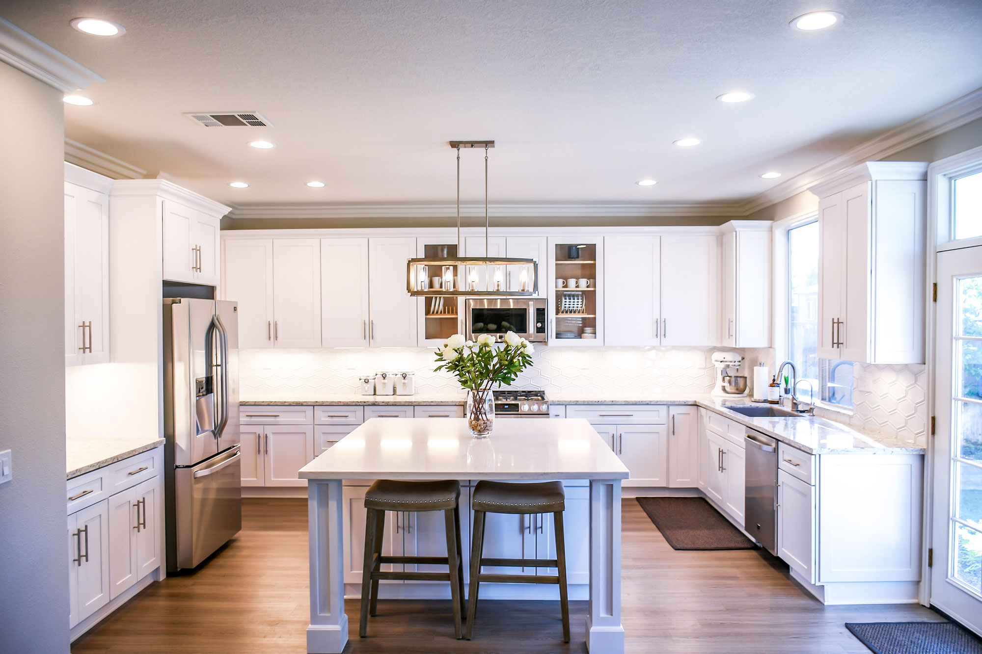 remodeled kitchen