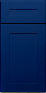 sapphire blue kitchen cabinet